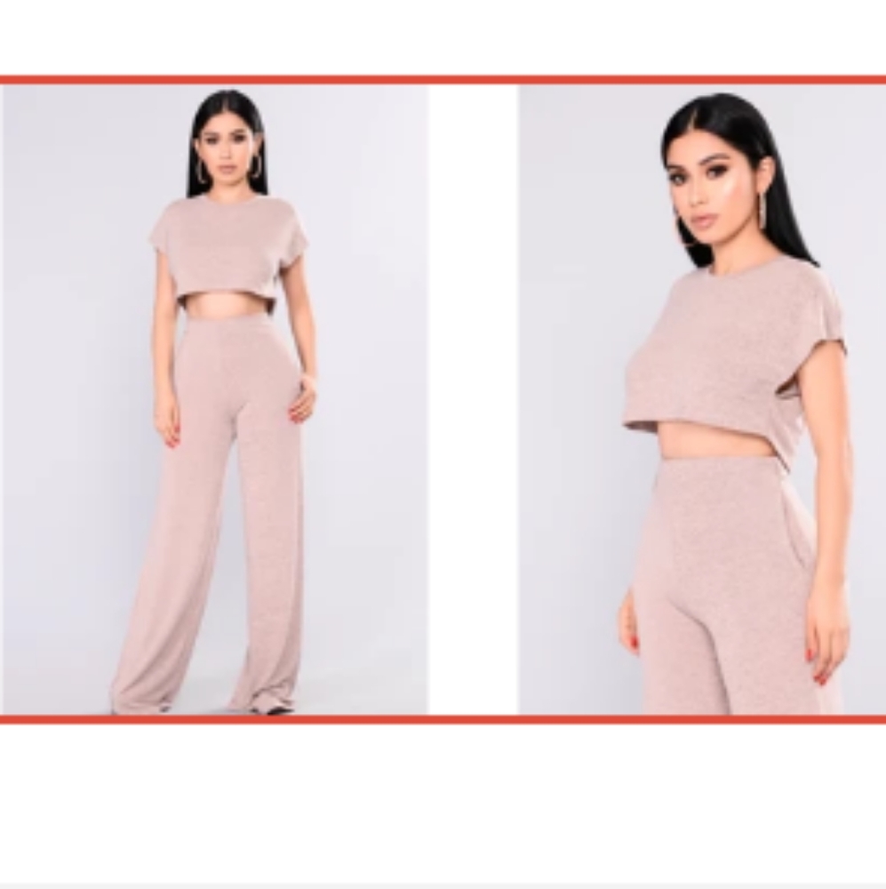 Fashion Nova Netflix and Chill Lounge Set